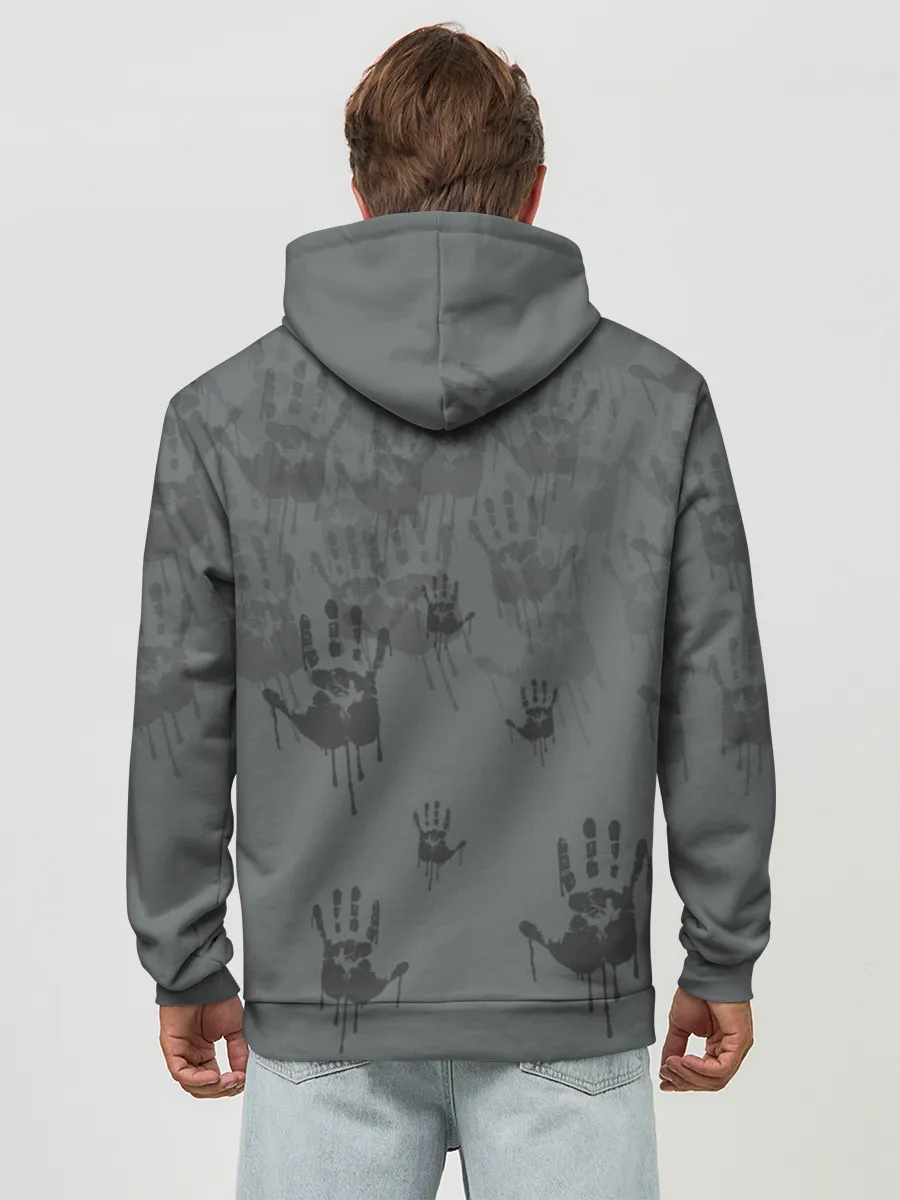 Худи мужской база хлопок / DEATH STRANDING