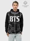 Худи мужской база хлопок / BTS ARMY