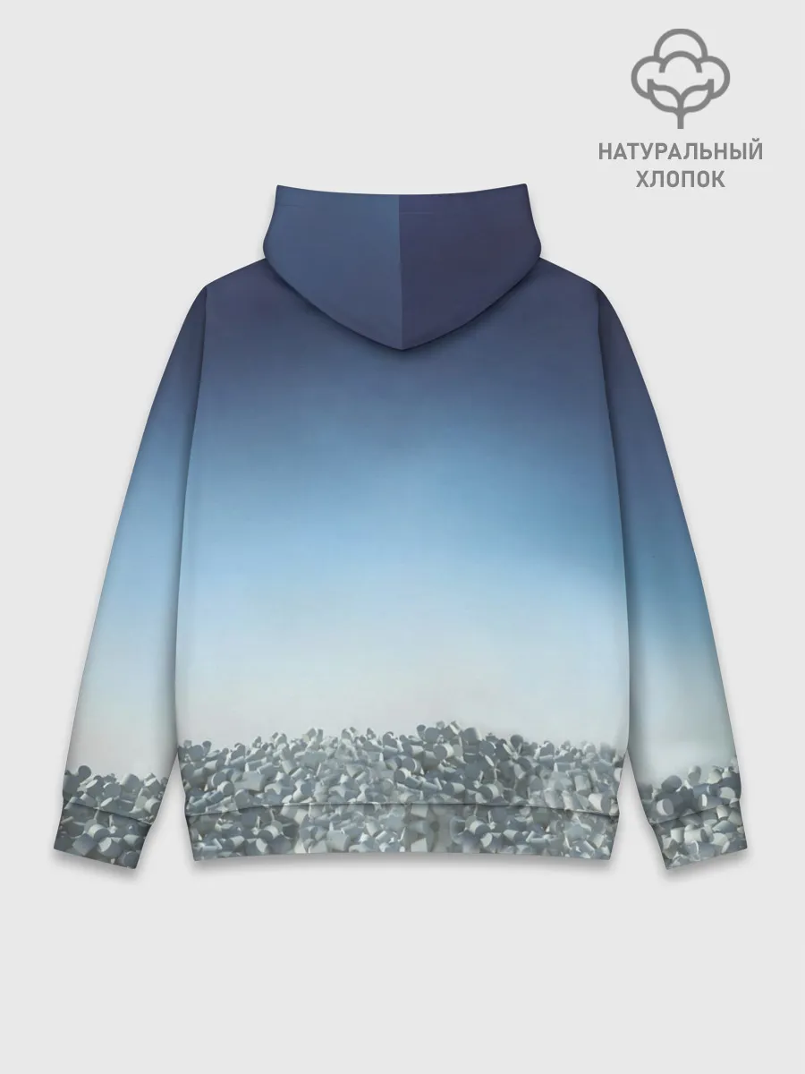 Худи мужской база хлопок / Marshmello