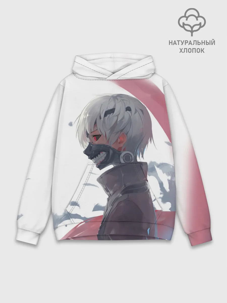 Худи мужской база хлопок / Токийский гуль