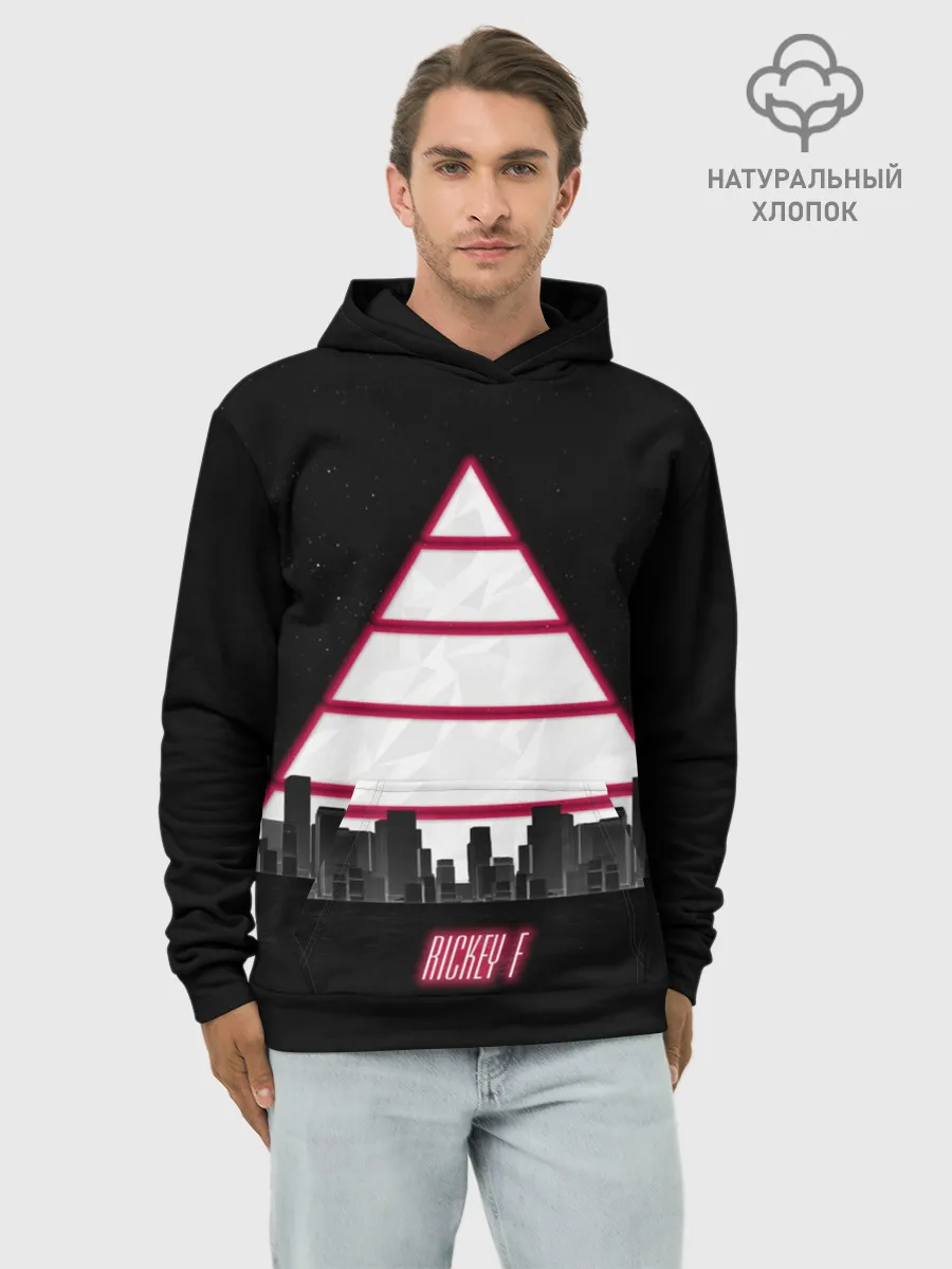 Худи мужской база хлопок / Triangle