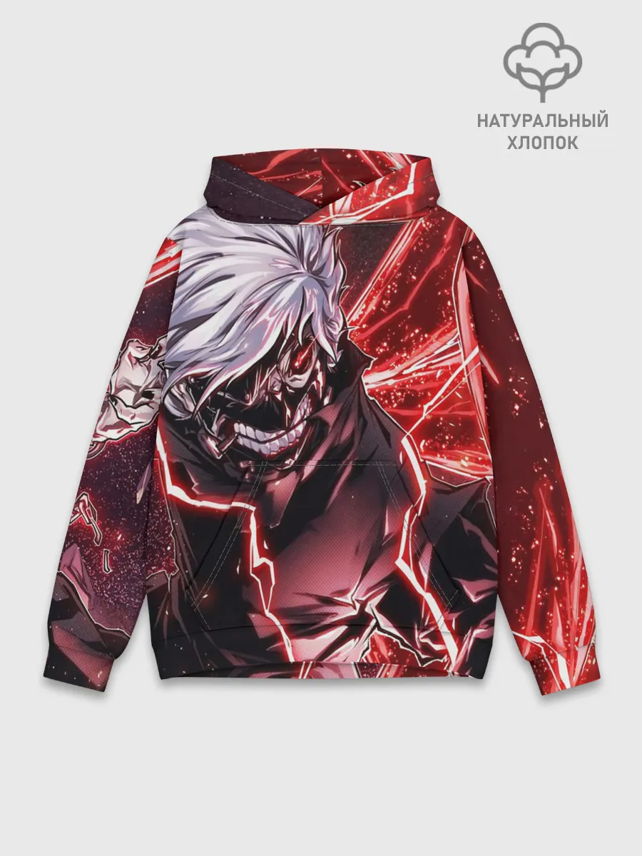 Худи мужской база хлопок / ТОКИЙСКИЙ ГУЛЬ