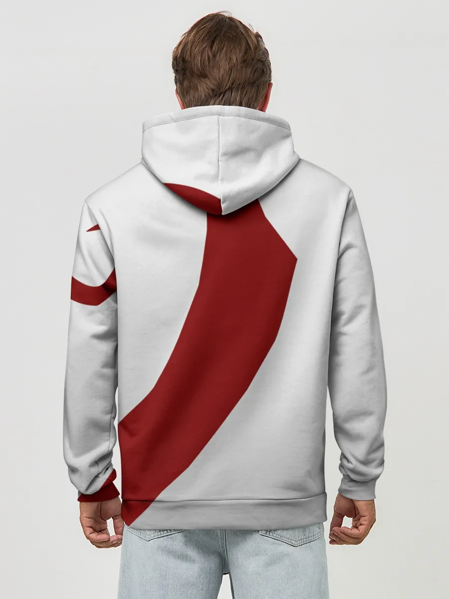 Худи мужской база хлопок / GOD of WAR Татуировки Кратоса