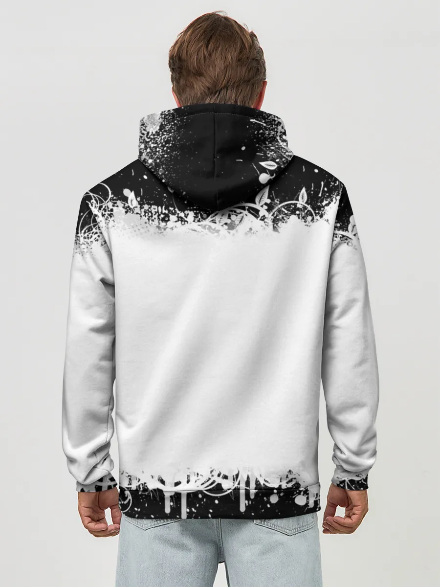 Худи мужской база хлопок / Повеяло юностью