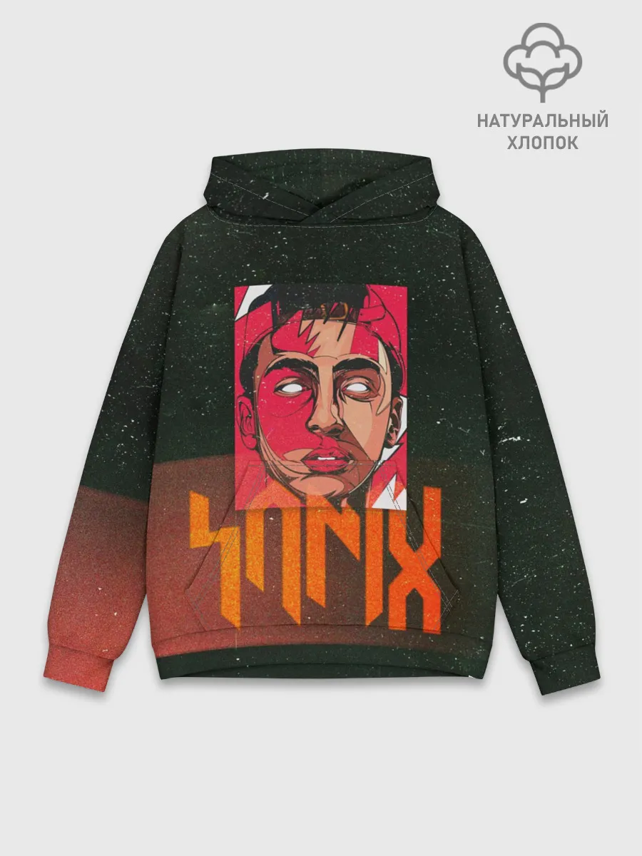 Худи мужской база хлопок / Яникс