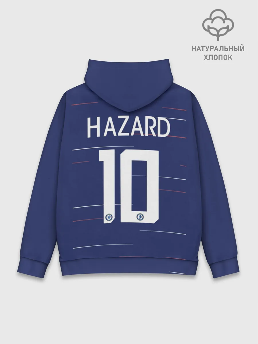 Худи мужской база хлопок / Азар Челси 18-19