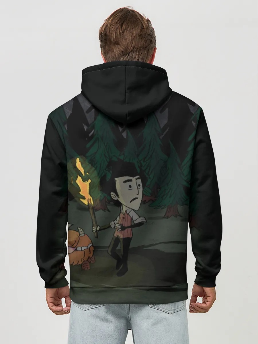 Худи мужской база хлопок / DONT STARVE