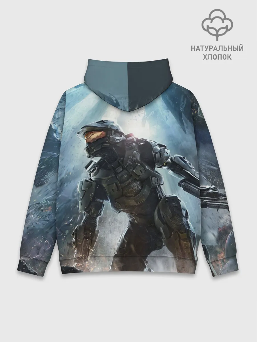 Худи мужской база хлопок / Halo