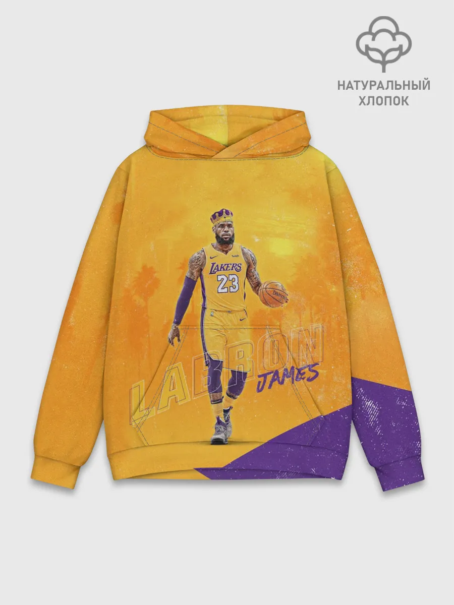 Худи мужской база хлопок / Lebron