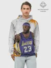 Худи мужской база хлопок / Леброн Джеймс