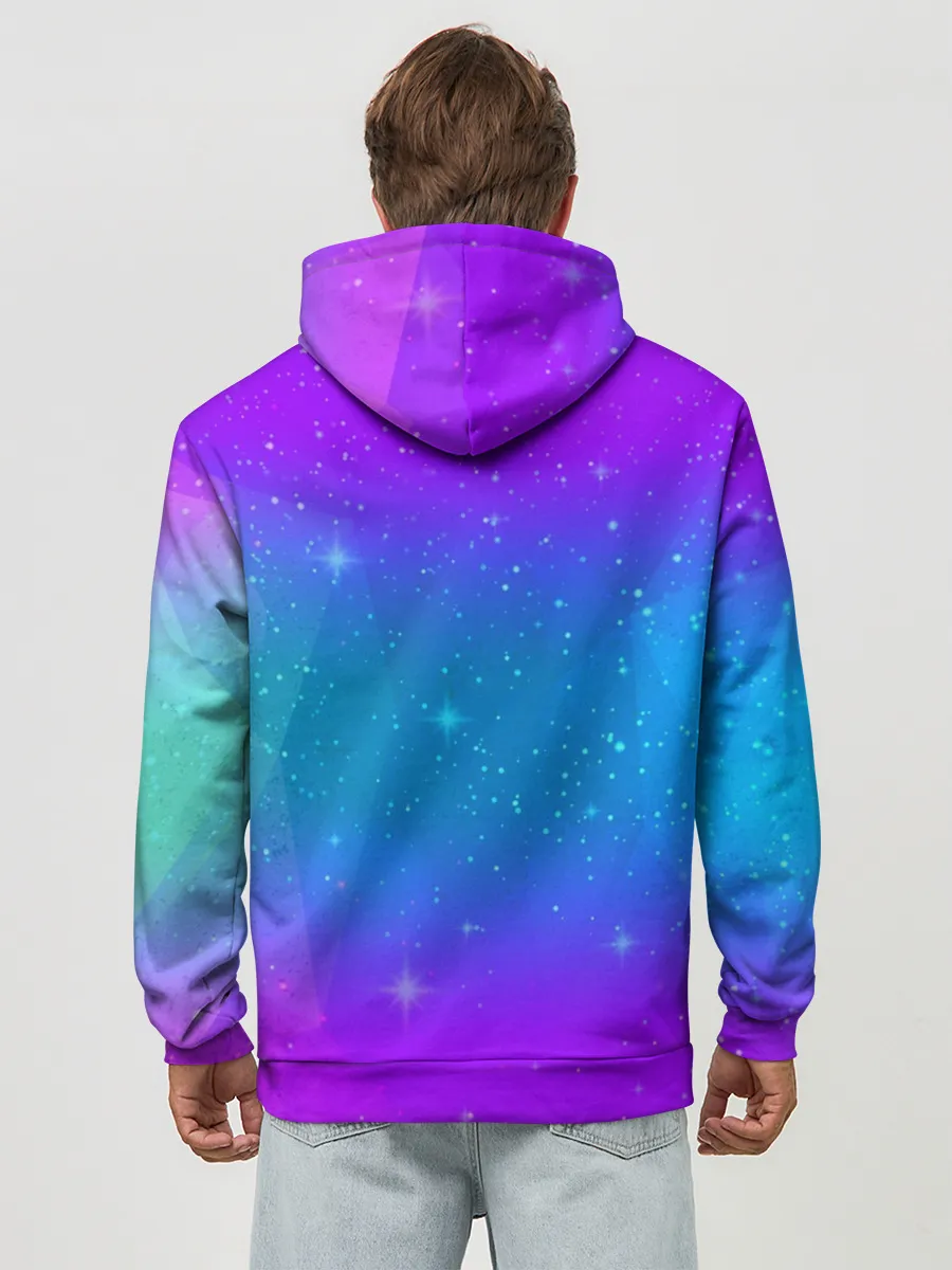 Худи мужской база хлопок / Marshmello