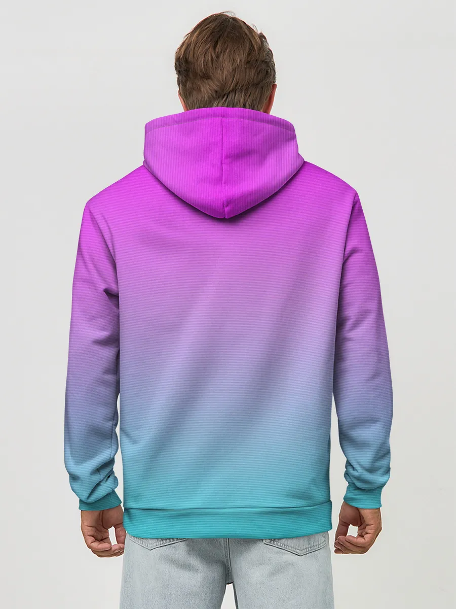 Худи мужской база хлопок / Пальмы 80s