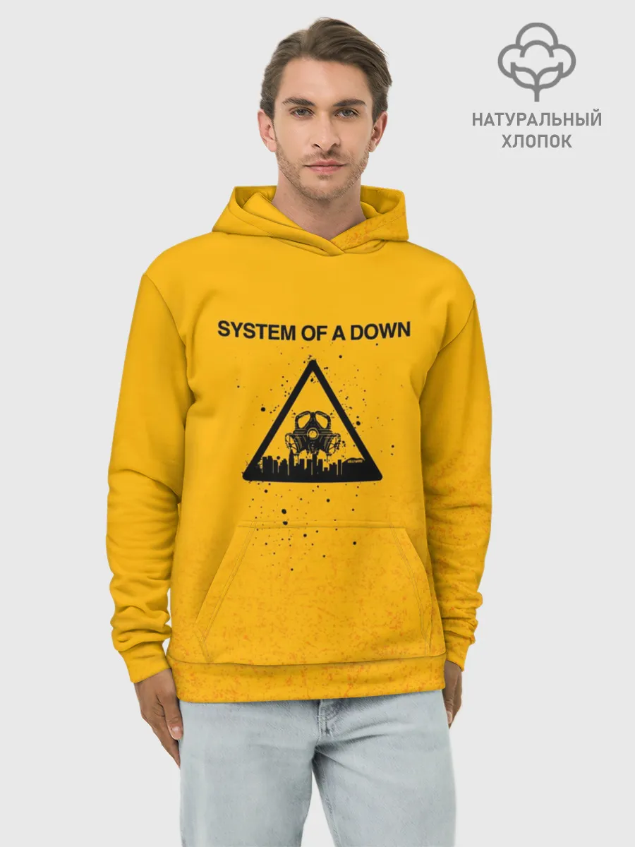 Худи мужской база хлопок / System of a Down