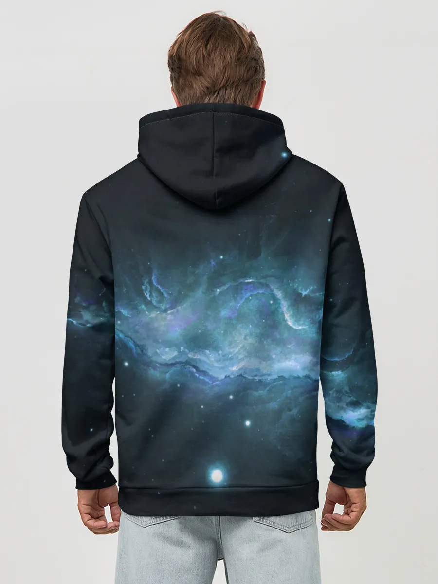 Худи мужской база хлопок / NASA