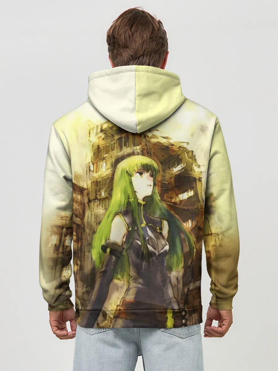 Худи мужской база хлопок / Code Geass art