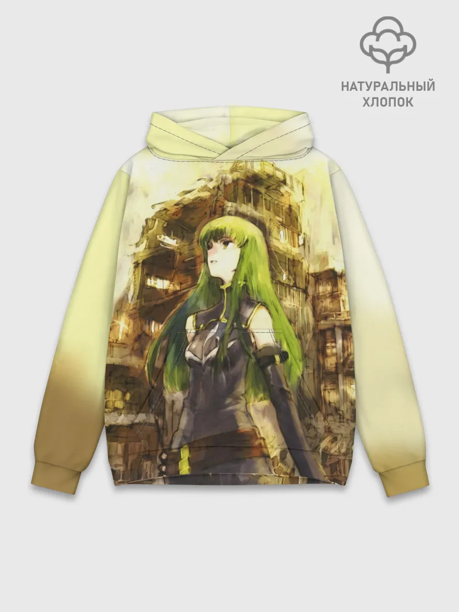 Худи мужской база хлопок / Code Geass art
