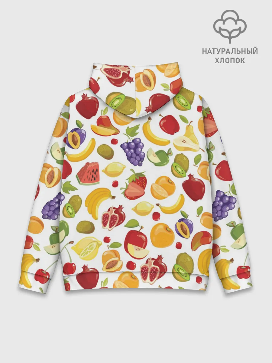 Худи мужской база хлопок / Фрукты