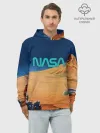 Худи мужской база хлопок / NASA on Mars