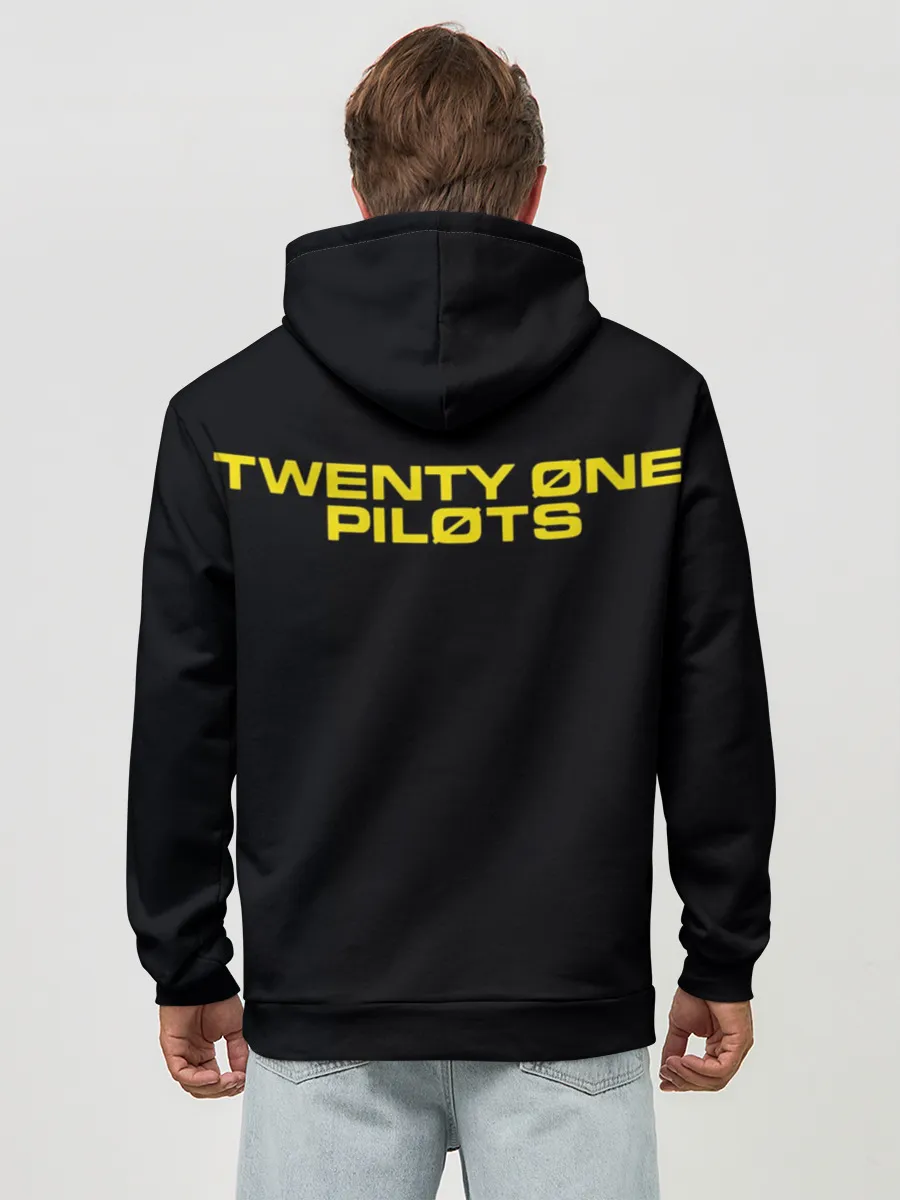 Худи мужской база хлопок / twenty one pilots / trench