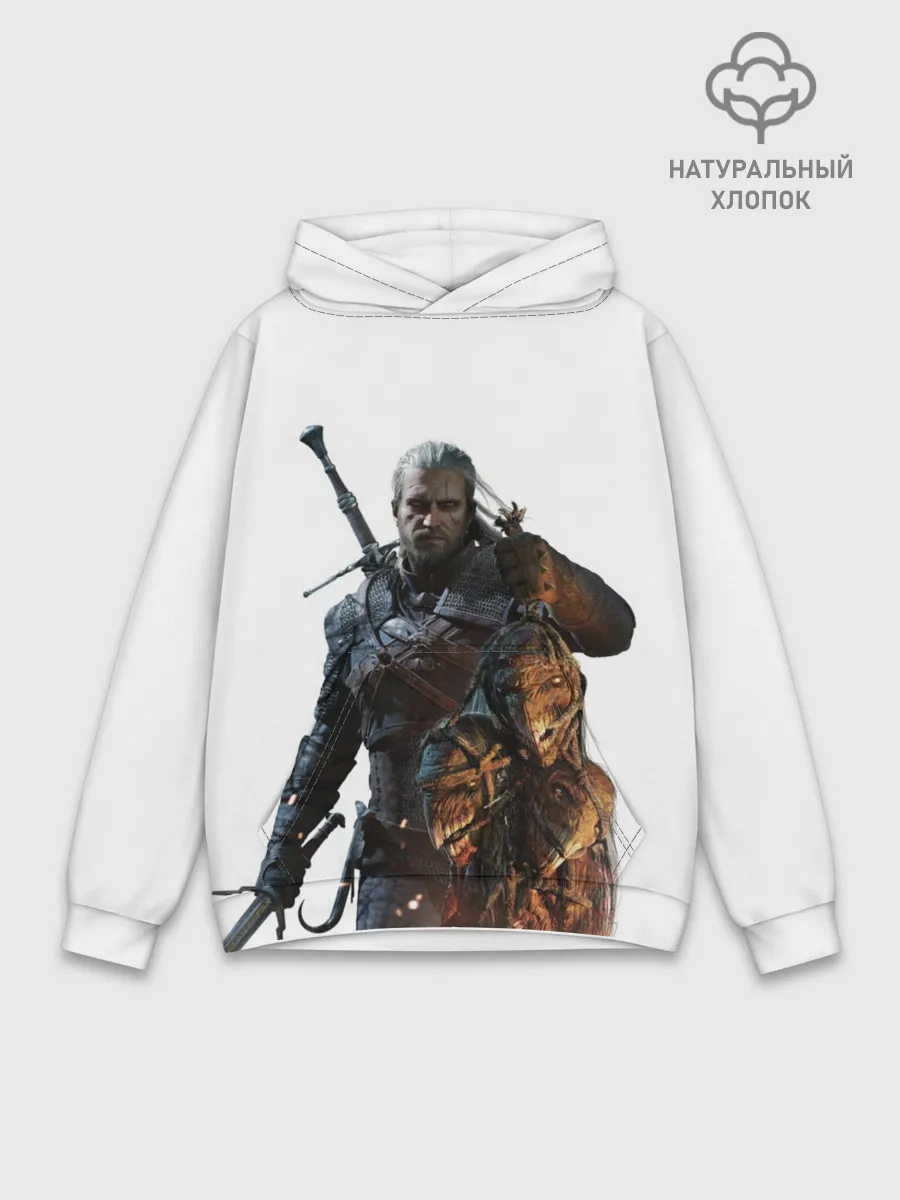 Худи мужской база хлопок / The Witcher