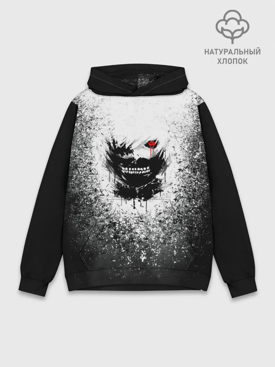 Худи мужской база хлопок / Токийский гуль