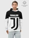 Худи мужской база хлопок / Ronaldo Juventus