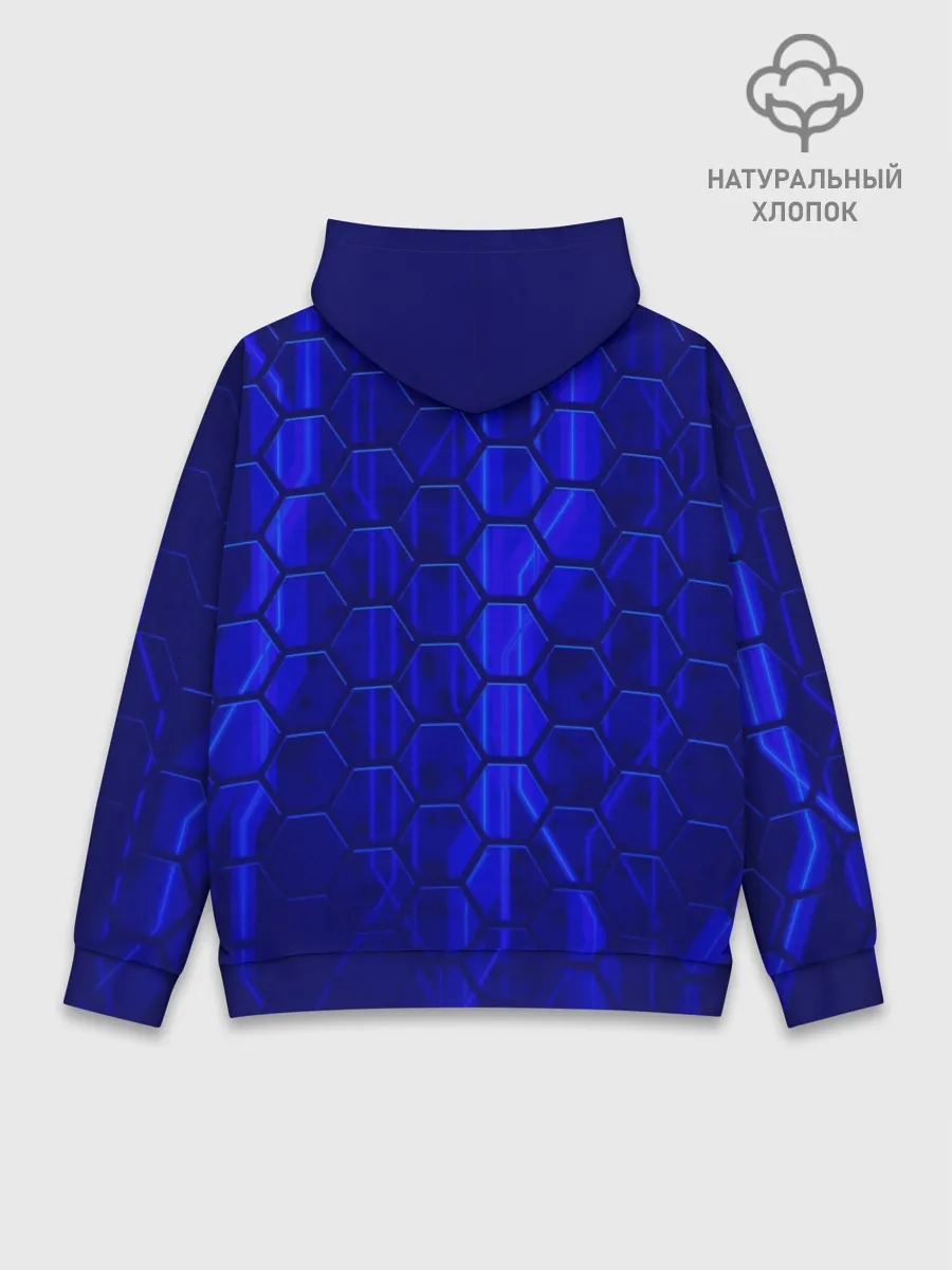 Худи мужской база хлопок / СТАЛЬНЫЕ СОТЫ