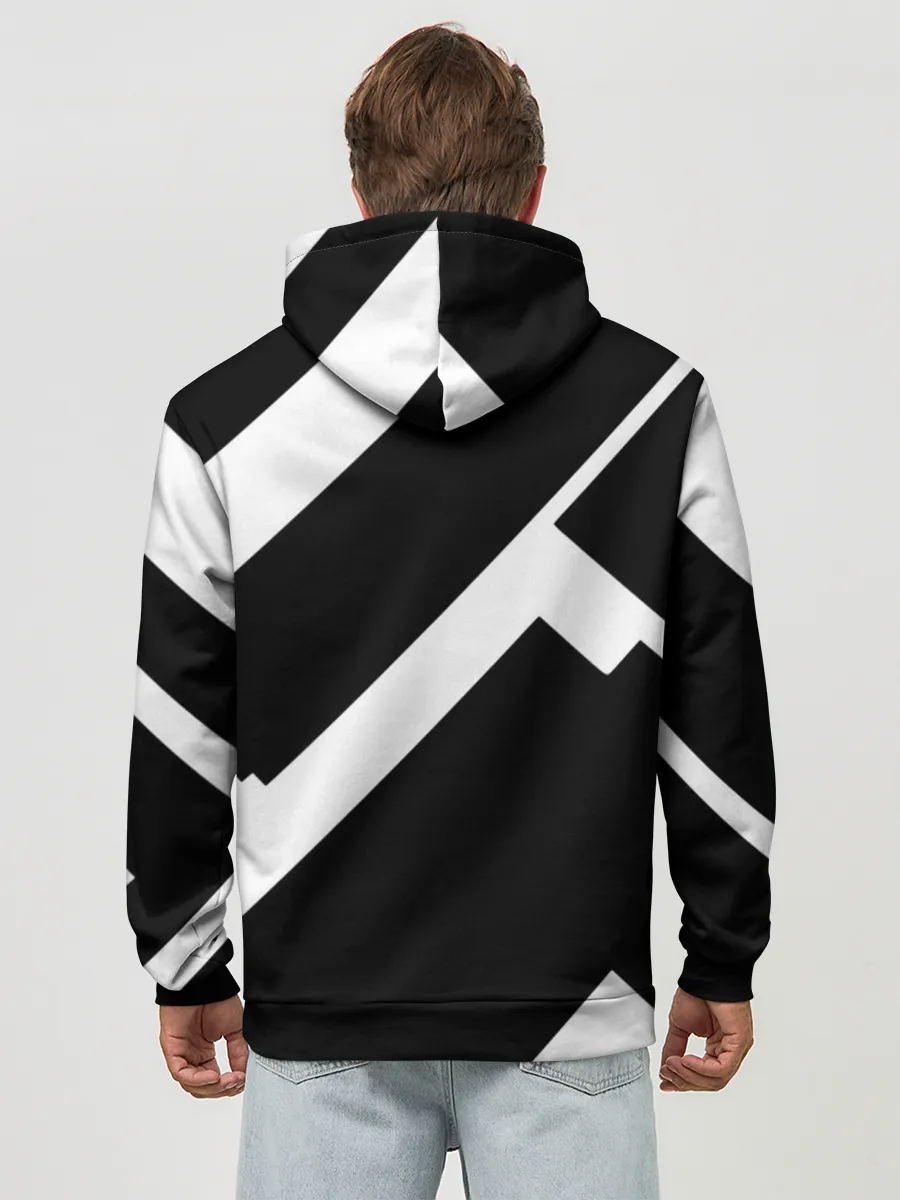 Худи мужской база хлопок / Geometry