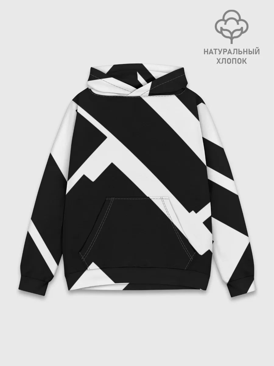 Худи мужской база хлопок / Geometry