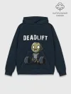 Худи мужской база хлопок / Deadlift