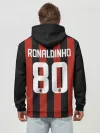 Худи мужской база хлопок / Роналдиньо Милан Ретро