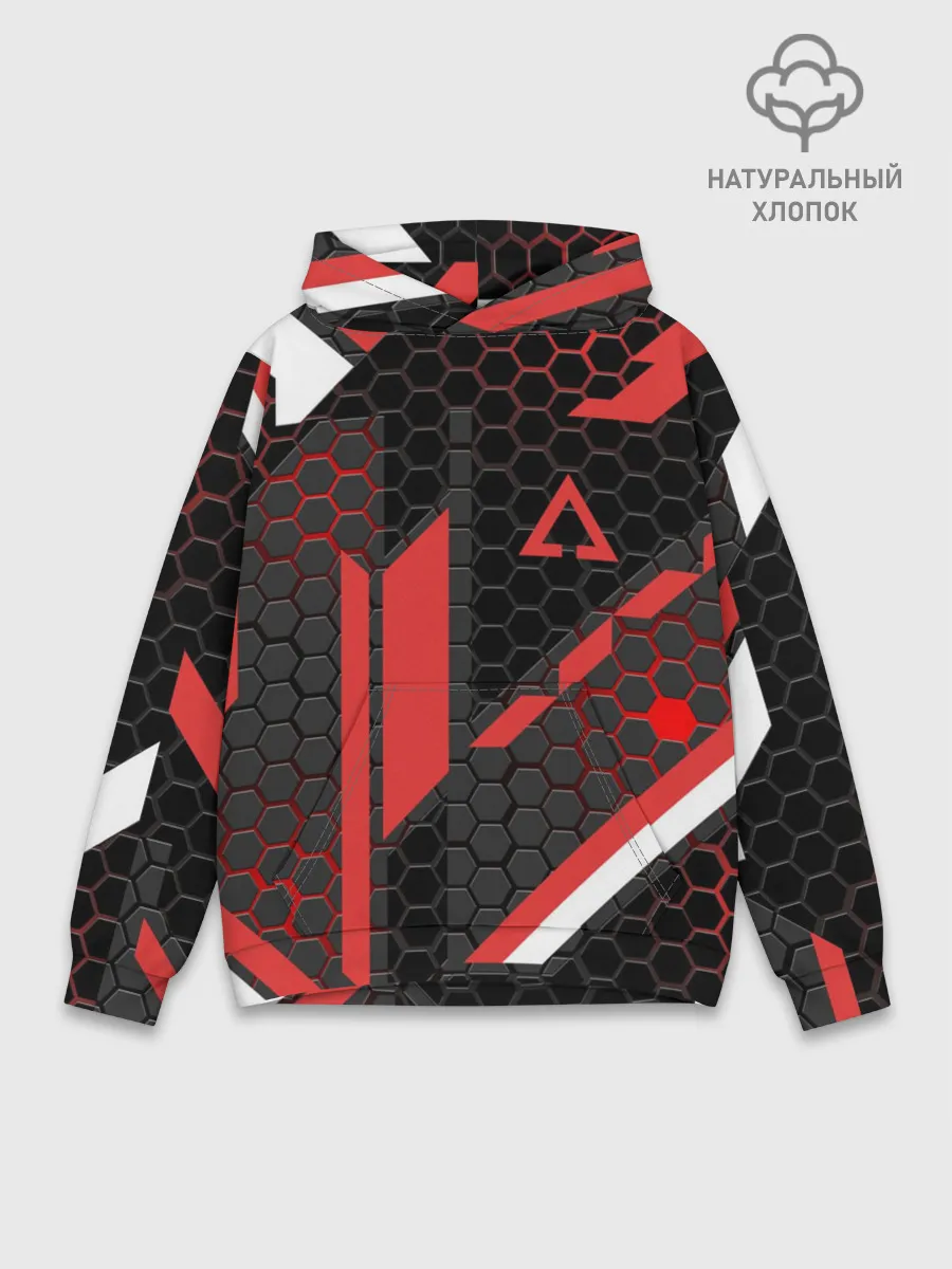 Худи мужской база хлопок / CS GO CYREX 3D | КС ГО САЙРЕКС