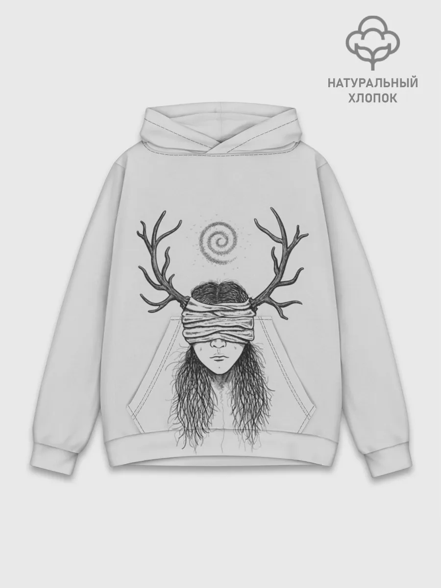 Худи мужской база хлопок / True Detective