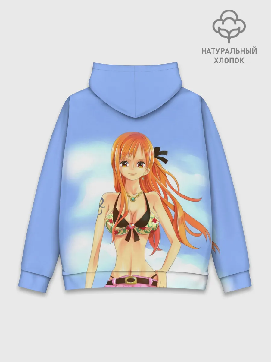 Худи мужской база хлопок / Рыжая Нами