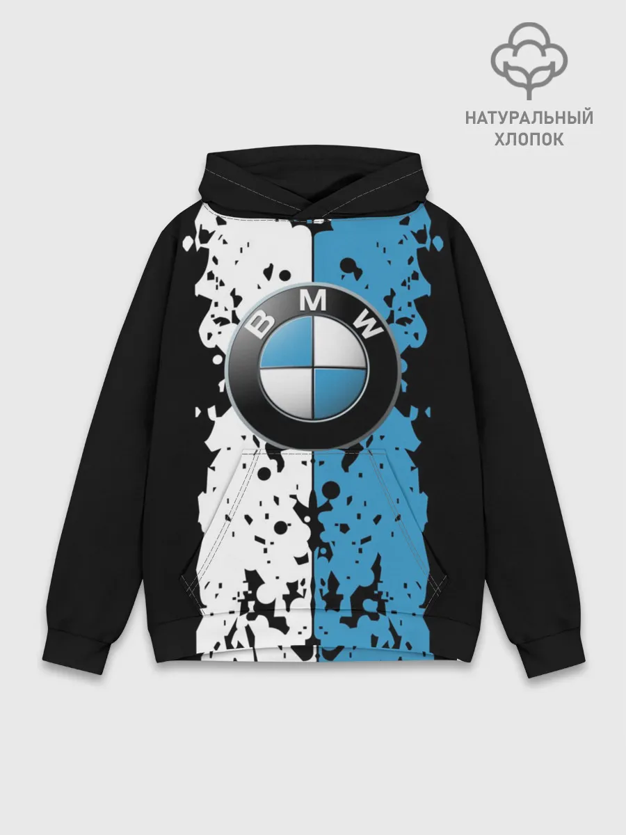 Худи мужской база хлопок / BMW sign
