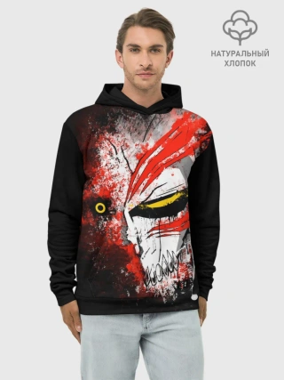 Худи мужской база хлопок / BLEACH face
