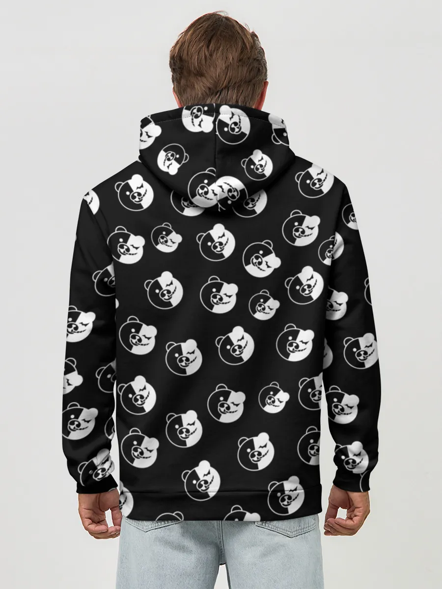 Худи мужской база хлопок / Монокума