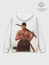 Худи мужской база хлопок / One Piece - Zoro