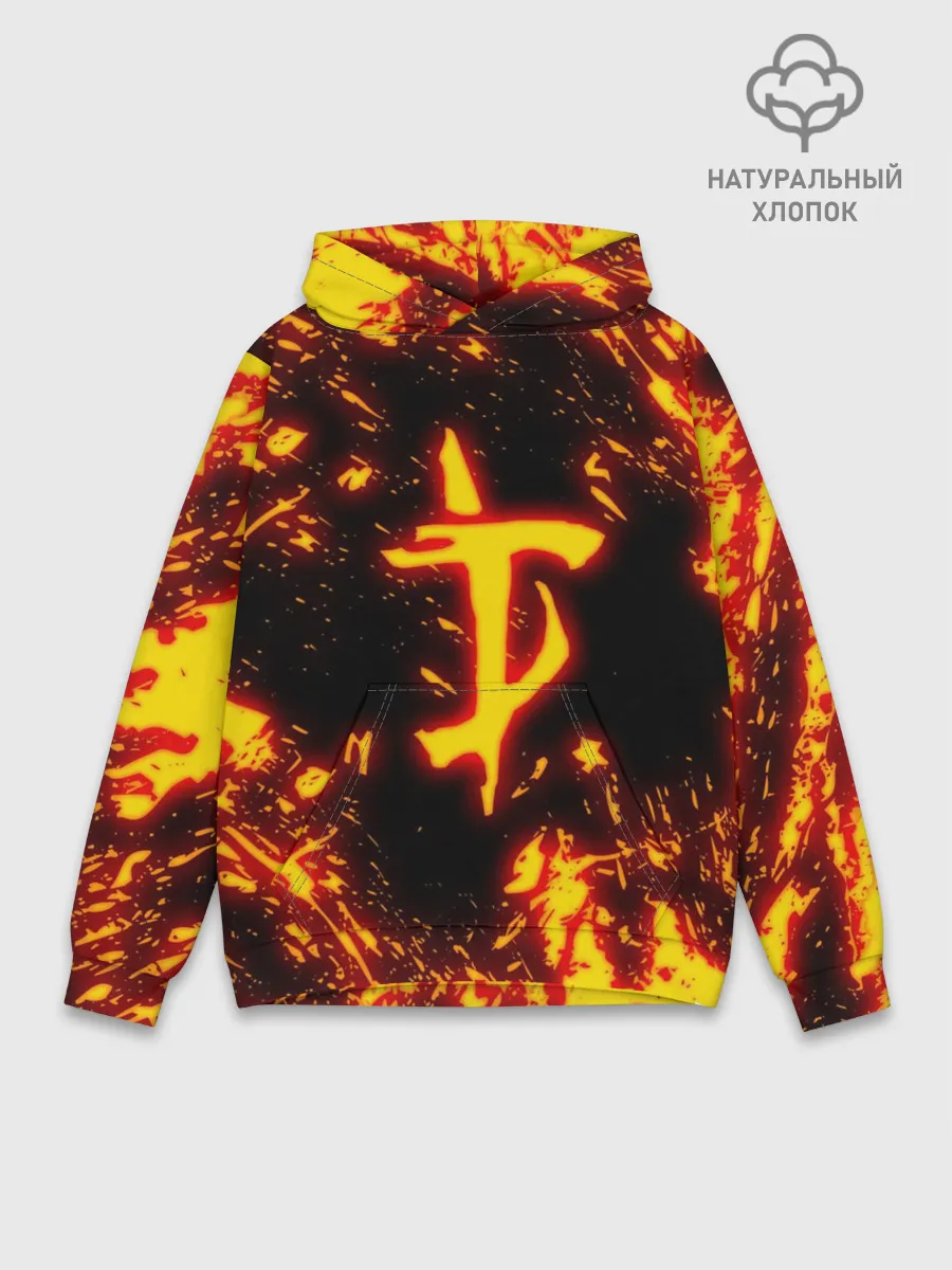 Худи мужской база хлопок / DOOM THE CRUCIBLE | ДУМ