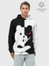 Худи мужской база хлопок / MONOKUMA / МОНОКУМА