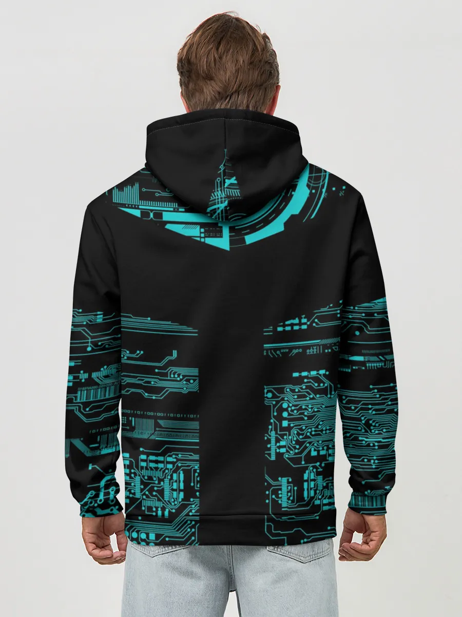 Худи мужской база хлопок / Detroit become human