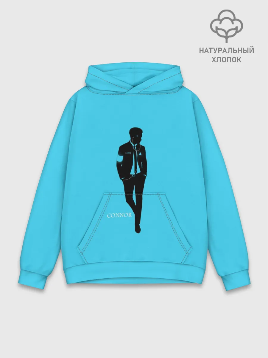 Худи мужской база хлопок / Connor. Detroit: Become Human