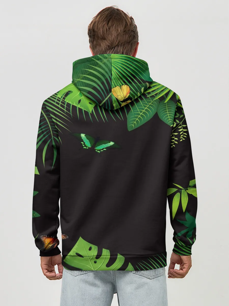 Худи мужской база хлопок / Мир юрского периода