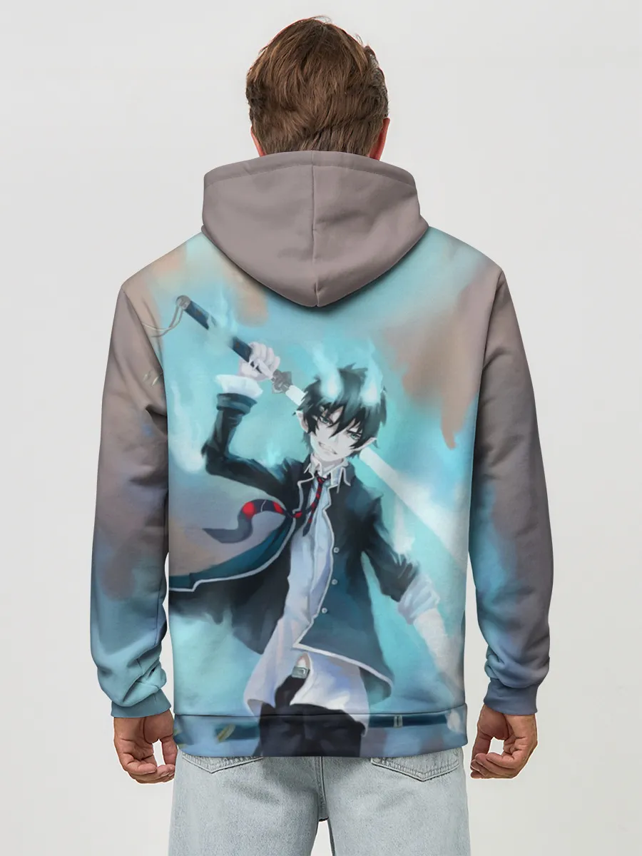 Худи мужской база хлопок / Rin Okumura