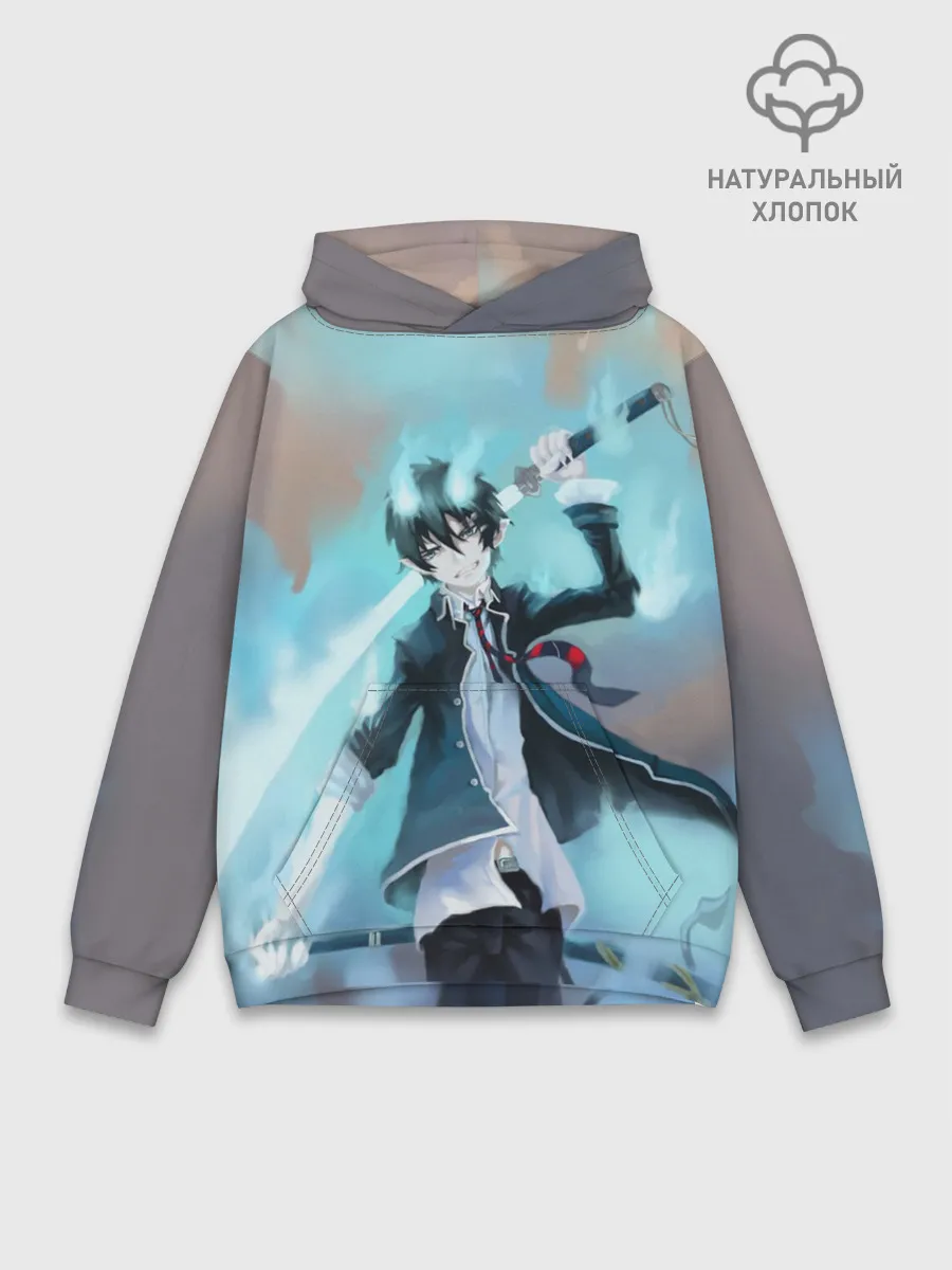 Худи мужской база хлопок / Rin Okumura