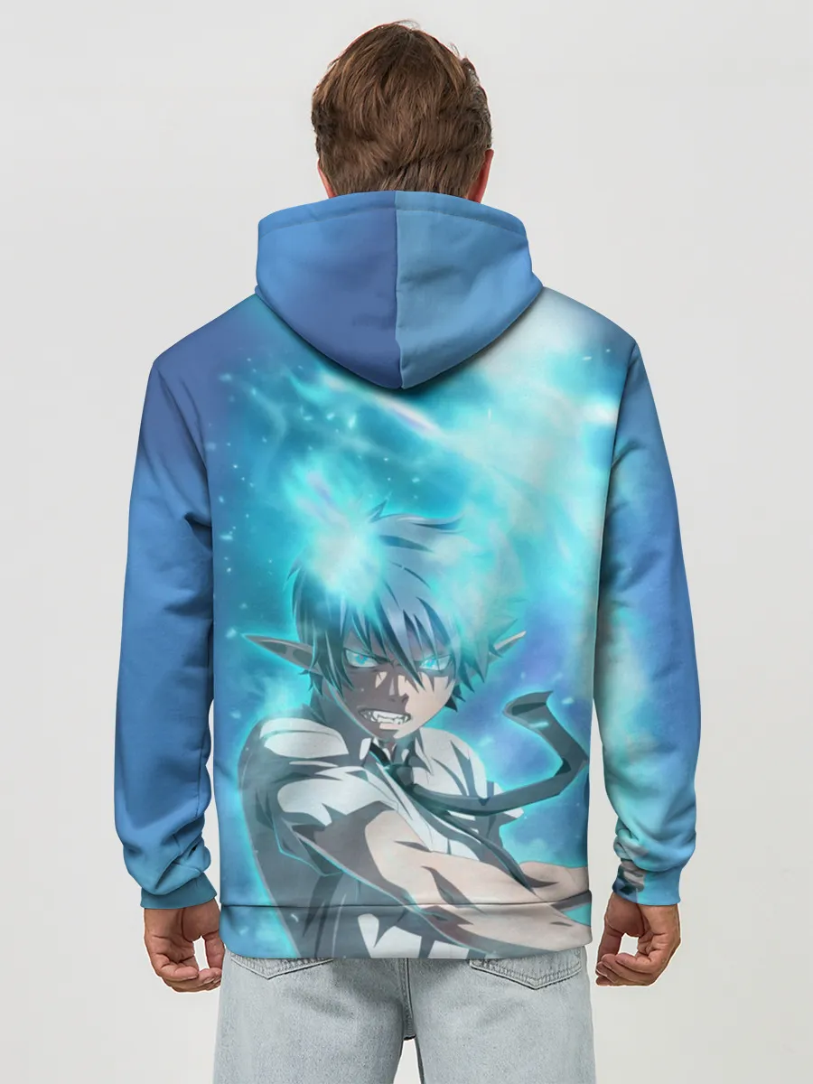 Худи мужской база хлопок / Рин Окумура