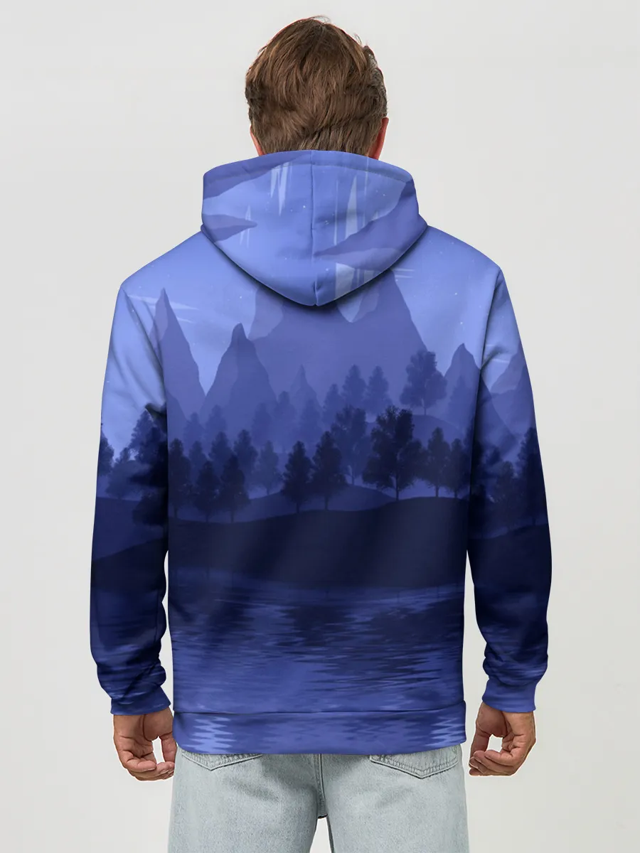 Худи мужской база хлопок / Firewatch