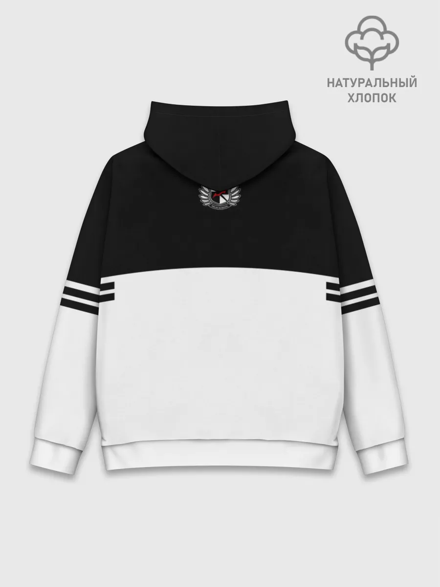 Худи мужской база хлопок / MONOKUMA SCHOOL ФОРМА