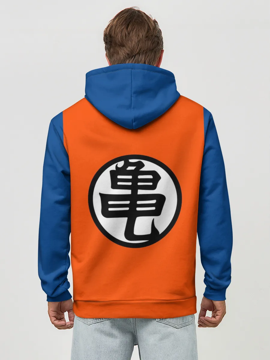 Худи мужской база хлопок / KAME SENIN KANJI