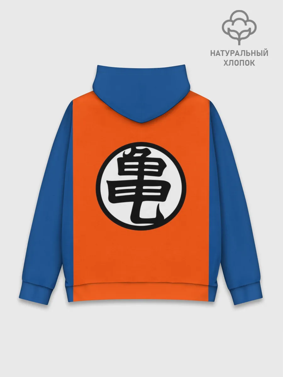 Худи мужской база хлопок / KAME SENIN KANJI